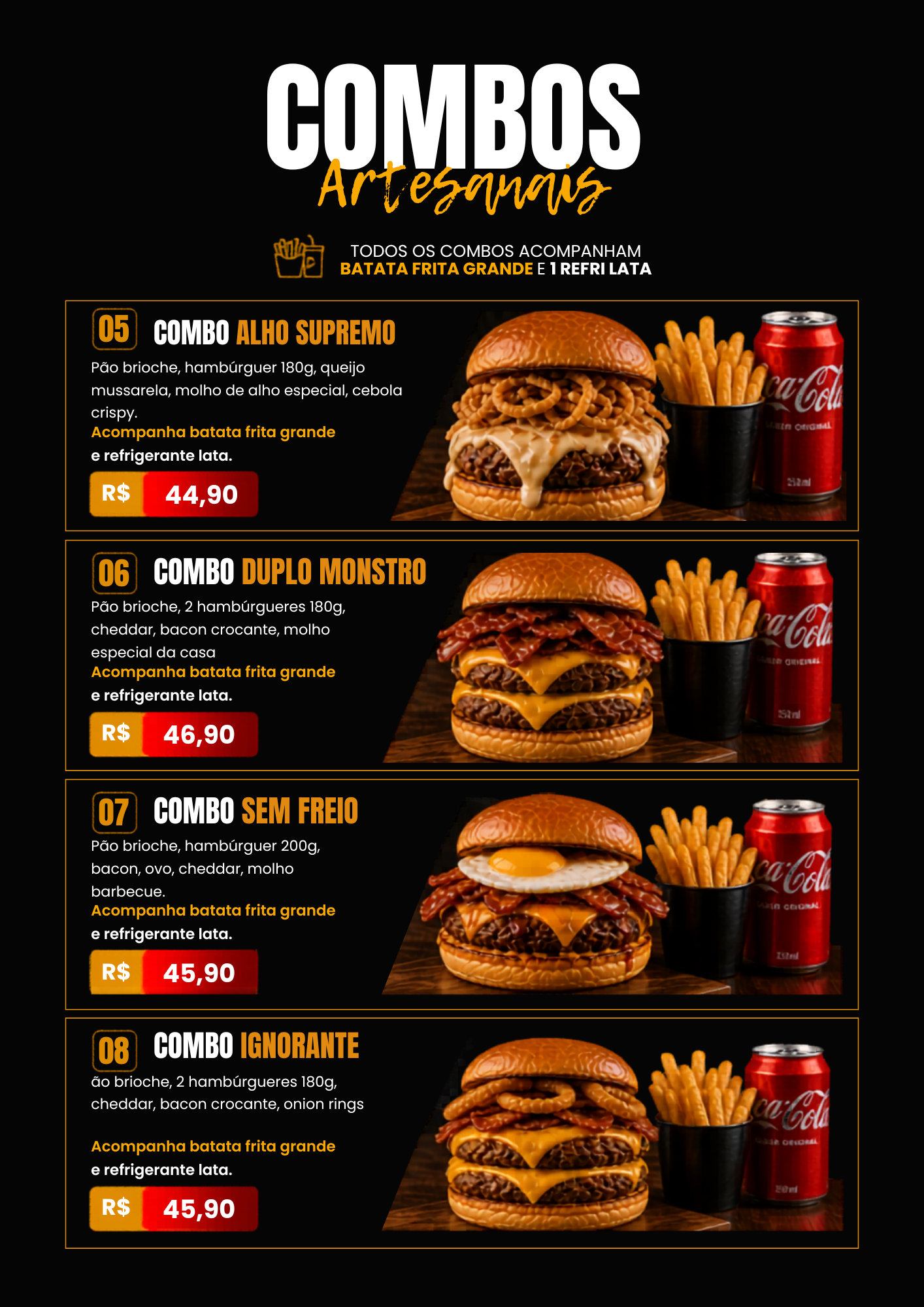 Cardápio 6