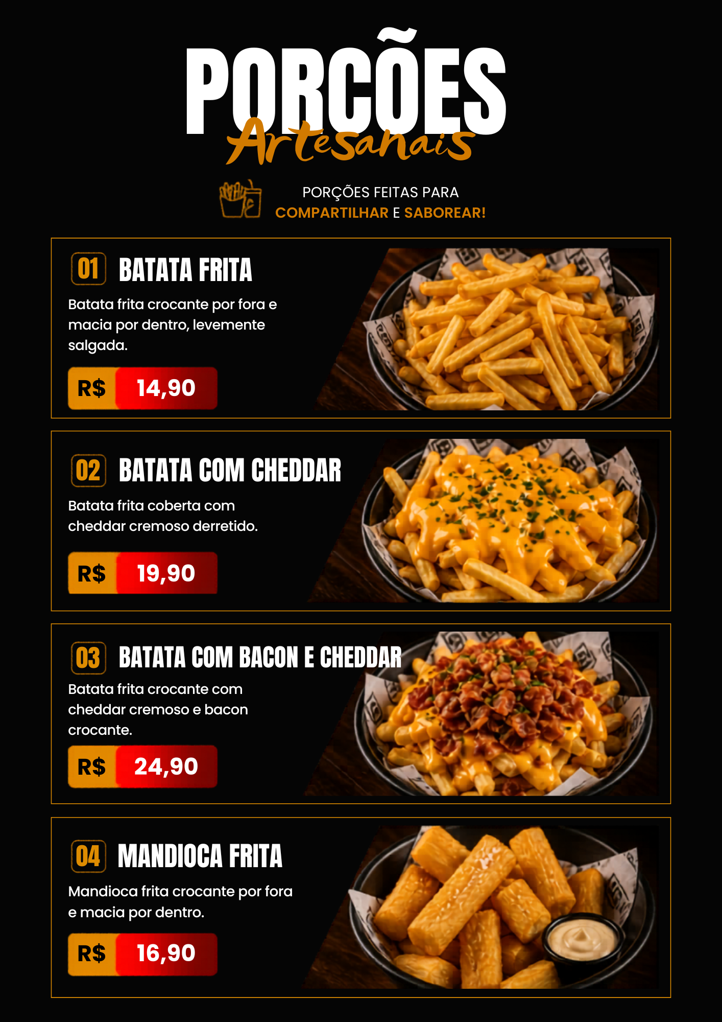 Cardápio 7